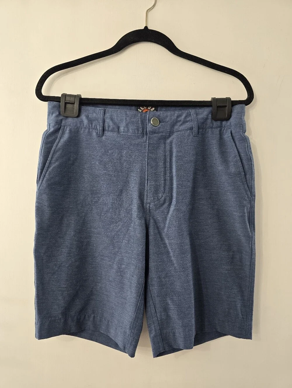 Faherty All Day Shorts Mens Tailored Flat Front Water Repellent Short Pants 30